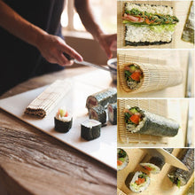 Bamboo Rice Roller With Wooden Rice Paddle - Sushi Needs